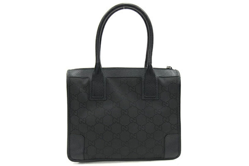 Gucci GG canvas bag Shoulder Black handbag Black
